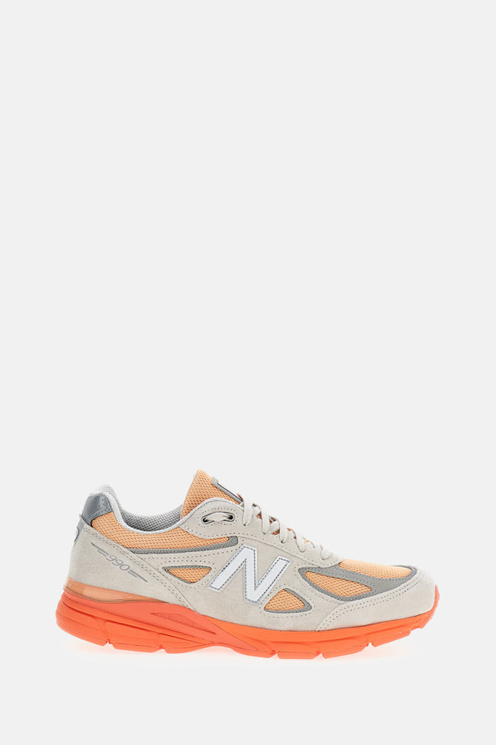 New Balance Sneakers Grey Leather/mesh