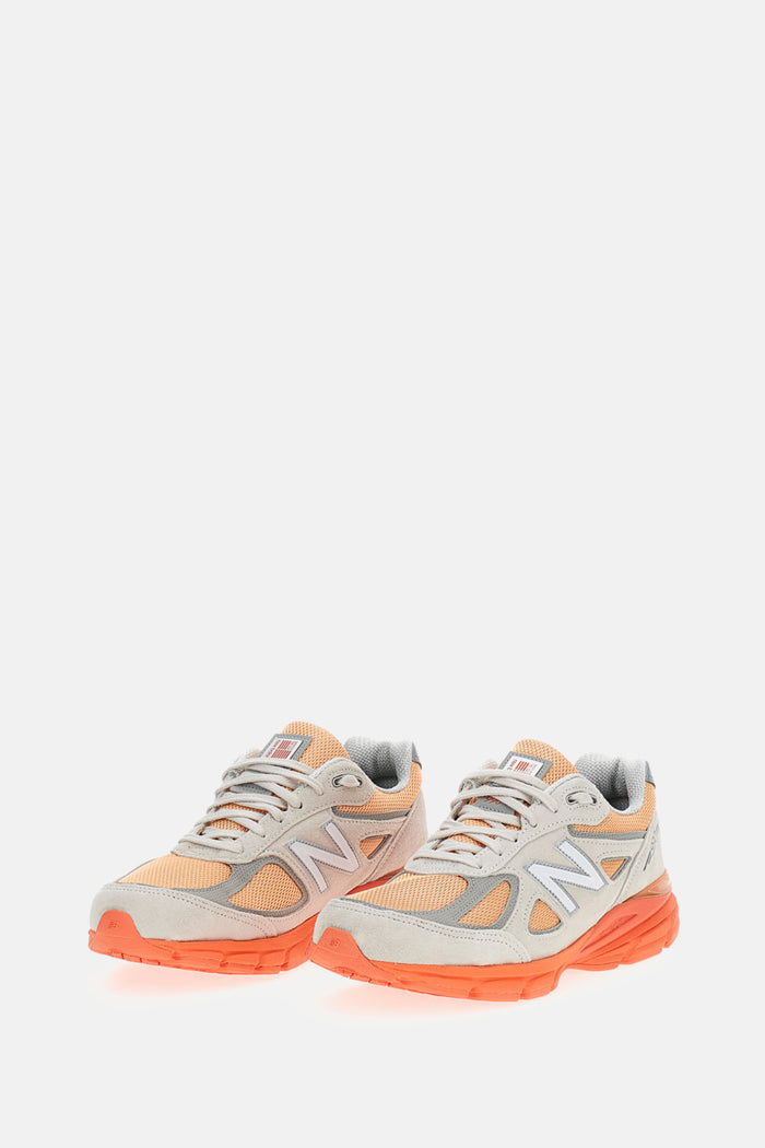 New Balance Sneakers Grey Leather/mesh