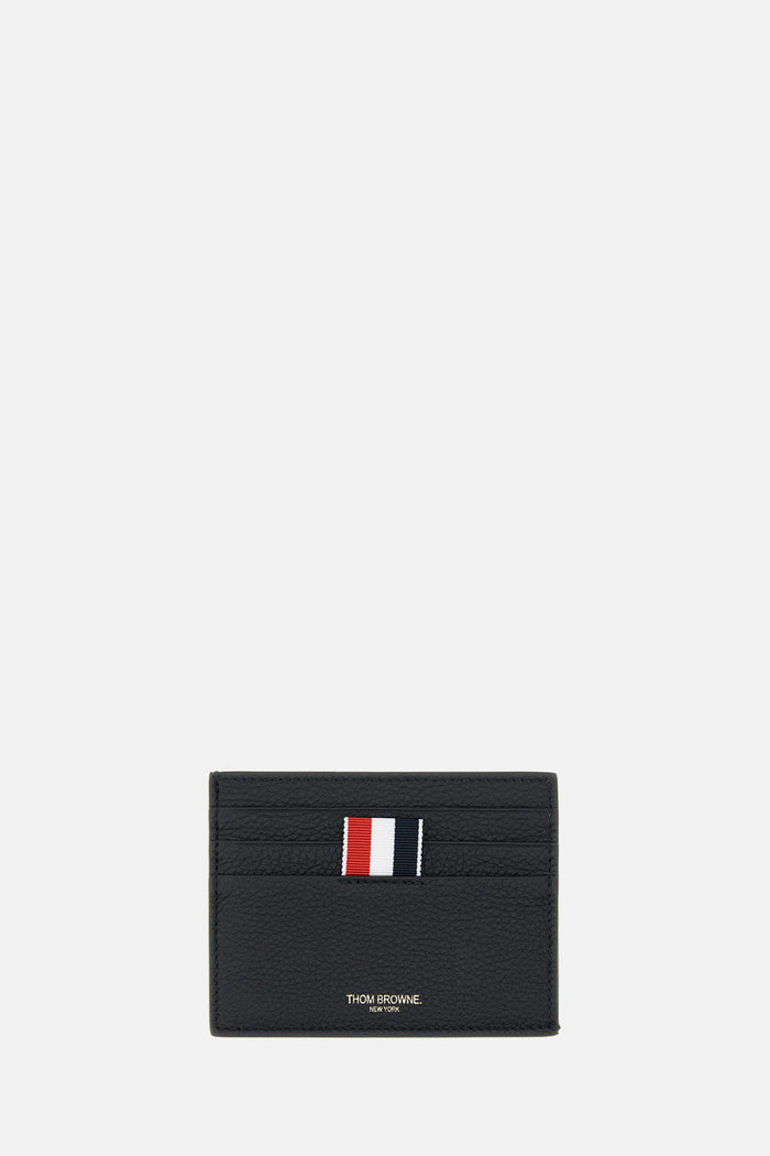 Thom Browne Wallets Black Calf Full Grain Leather