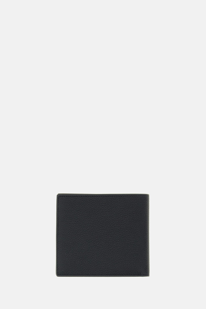 Thom Browne Wallets Black Calf Full Grain Leather