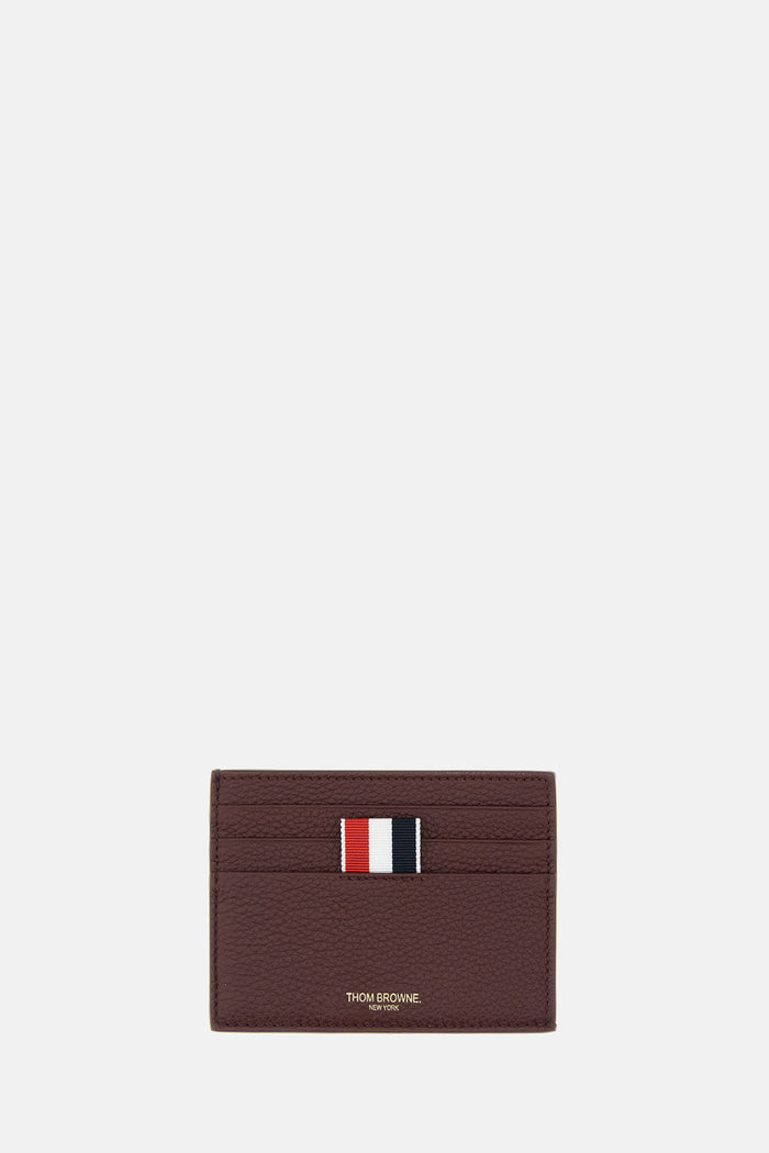 Thom Browne Wallets Red Calf Full Grain Leather