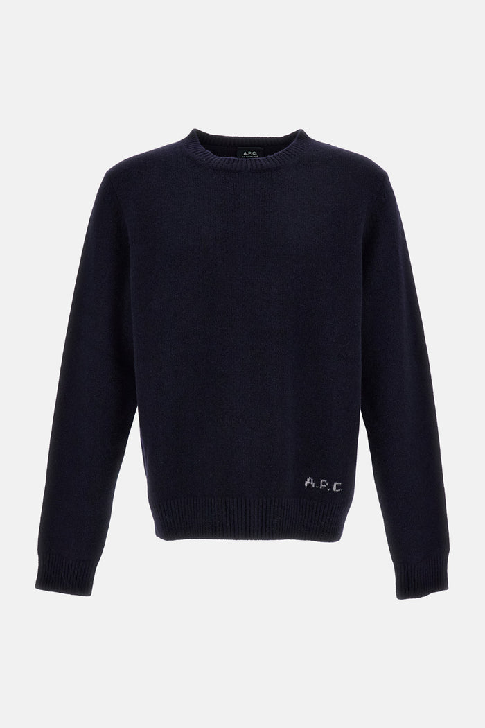 A.p.c. Sweaters Blue Wool