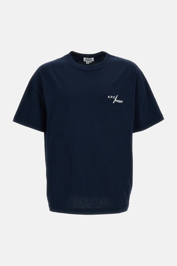 A.p.c. T-Shirts And Polos Blue Cotton