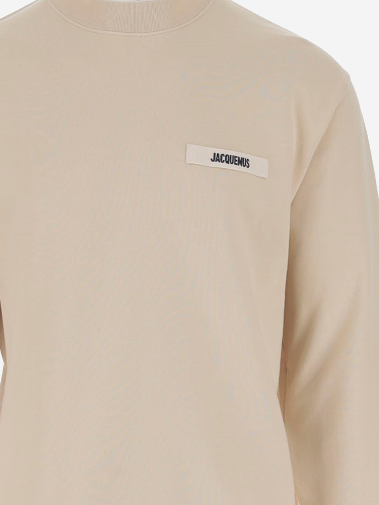 JACQUEMUS Sweaters Beige Cotone