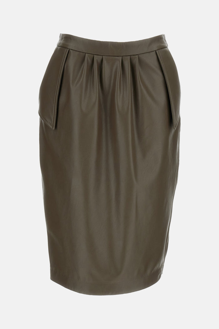 Stella Mccartney Skirts Brown Polyester Elastan