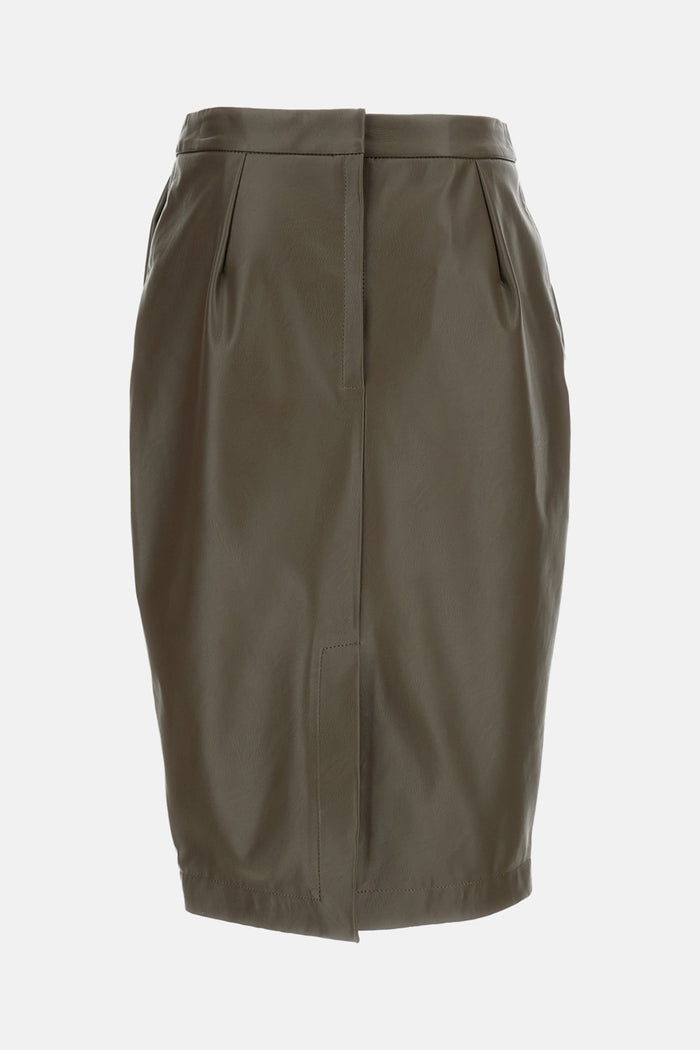 Stella Mccartney Skirts Brown Polyester Elastan