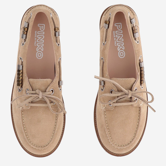 Pinko Flat shoes Beige