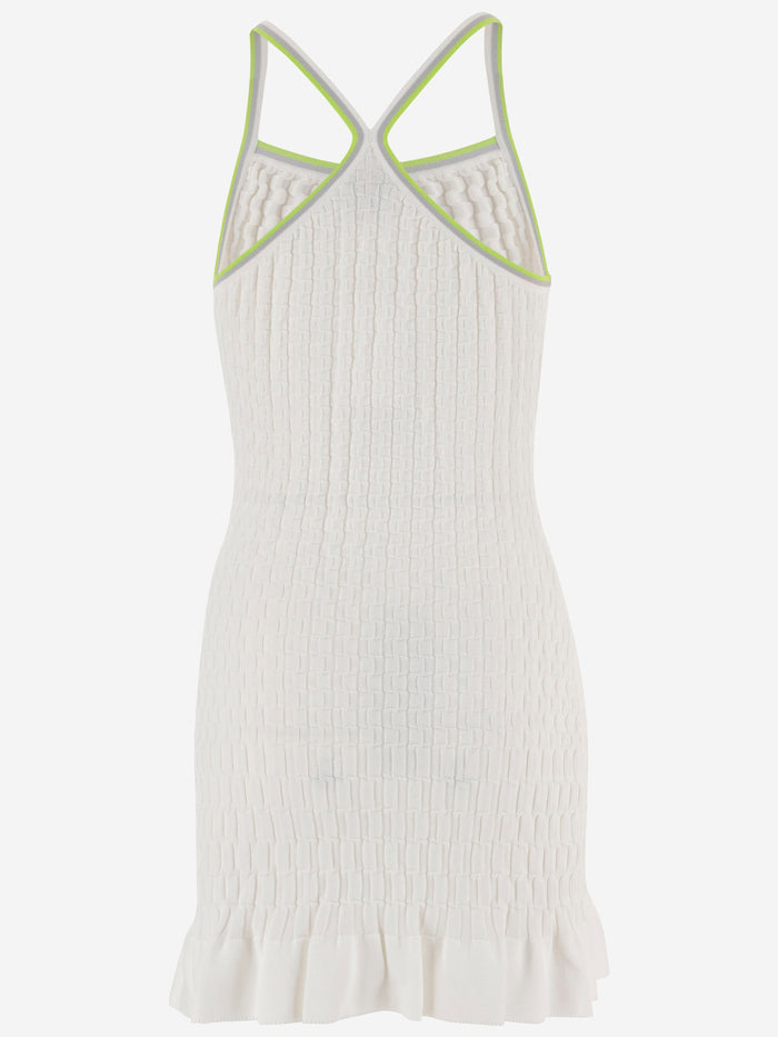 Casablanca Dresses White Viscosa Poliammide