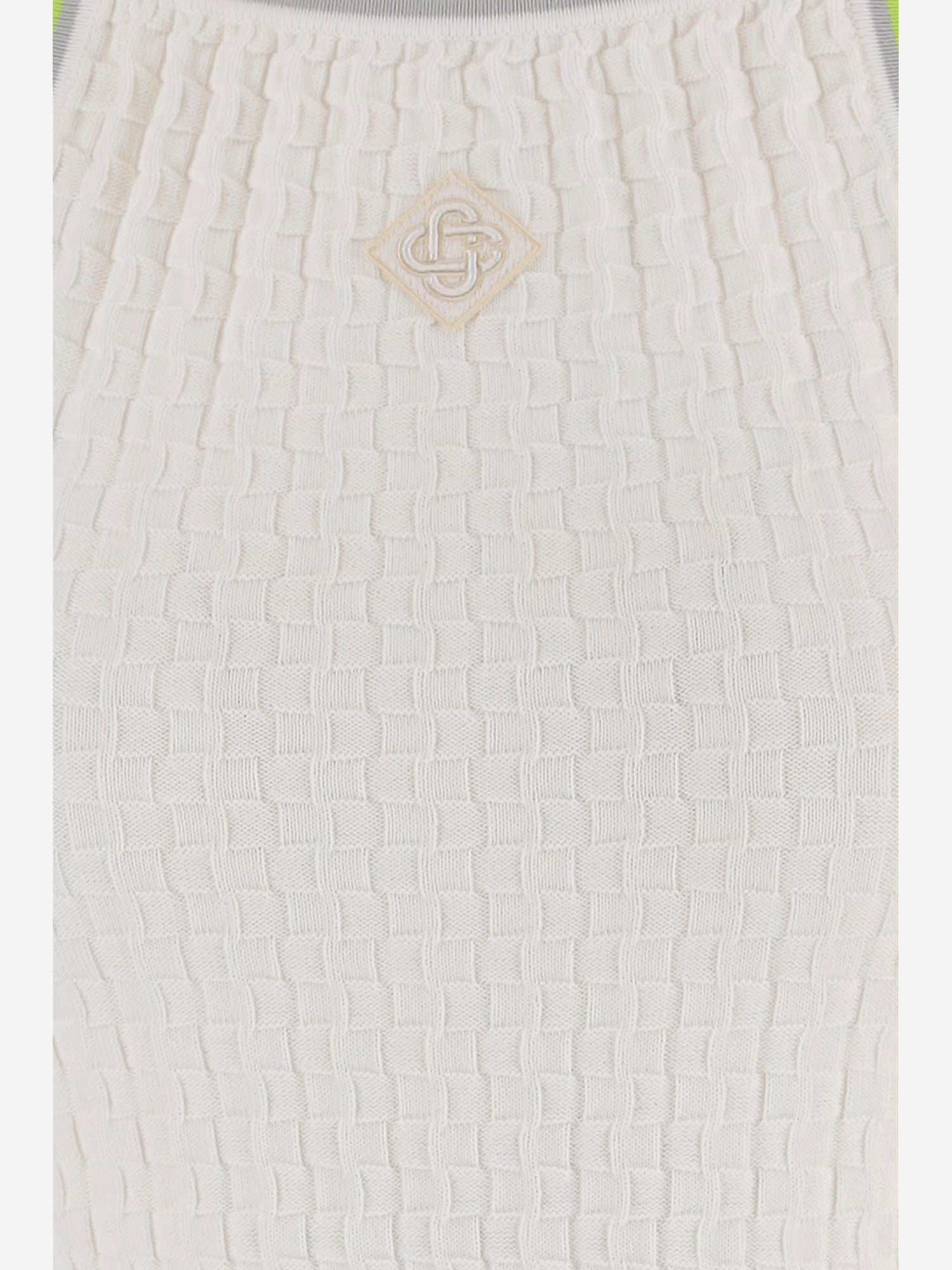 Casablanca Dresses White Viscosa Poliammide