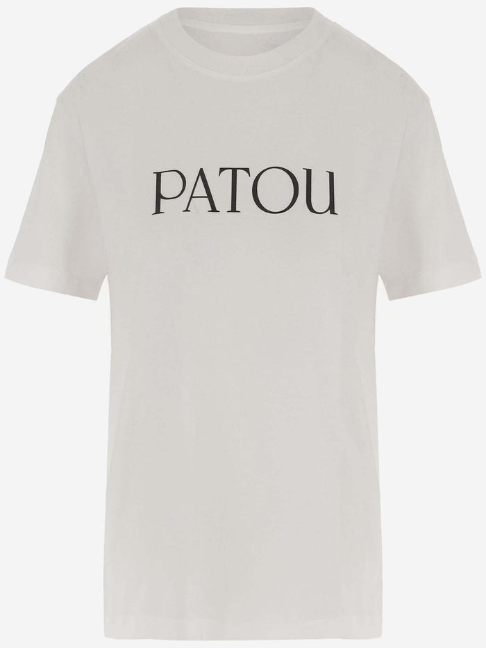 PATOU T-shirts and Polos White Co - Cotton