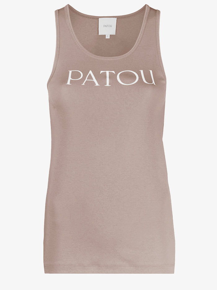PATOU Top Beige Co - Cotton