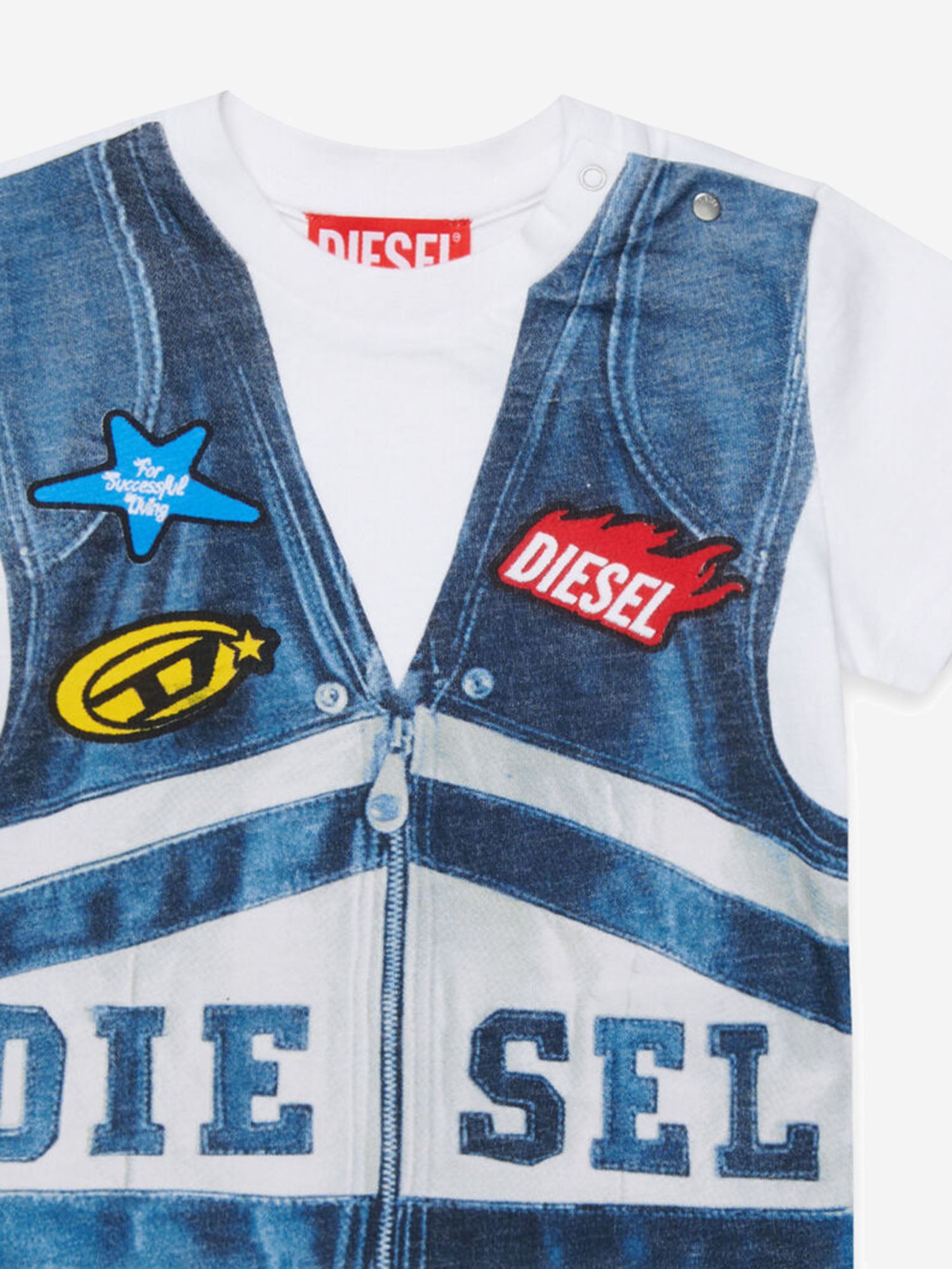 Diesel T-shirts and Polos Red Cotone
