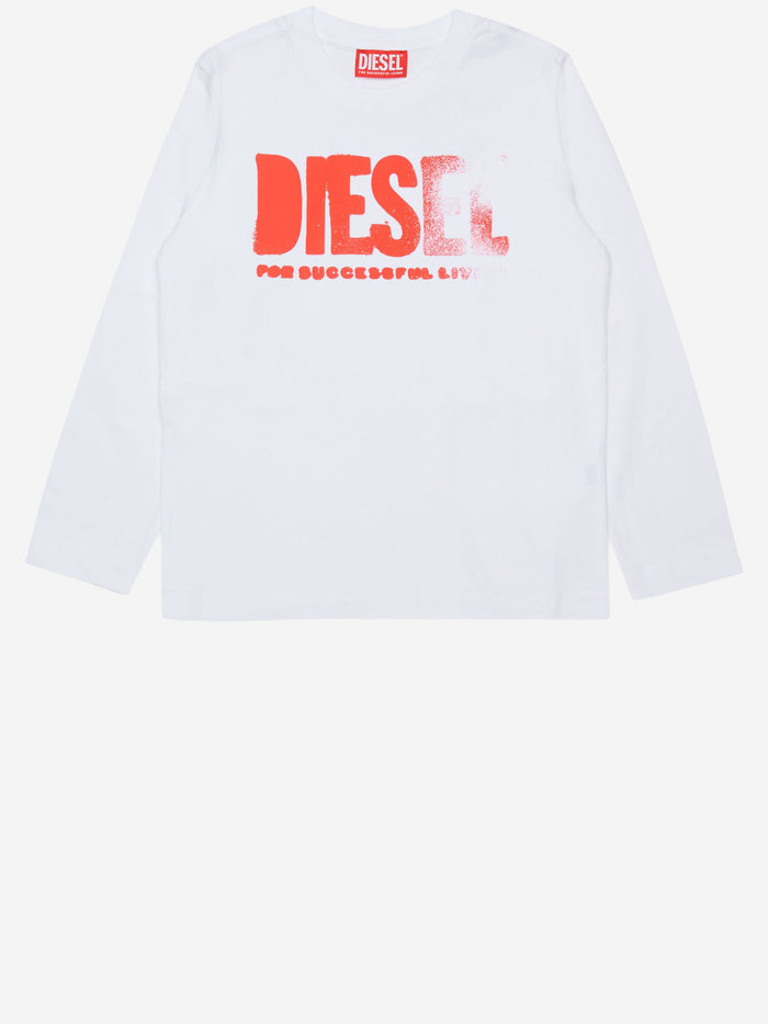 Diesel Sweaters White Cotone