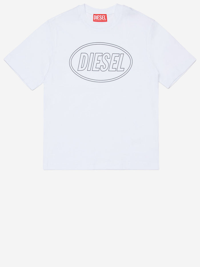 Diesel T-shirts and Polos White 100 Cotton