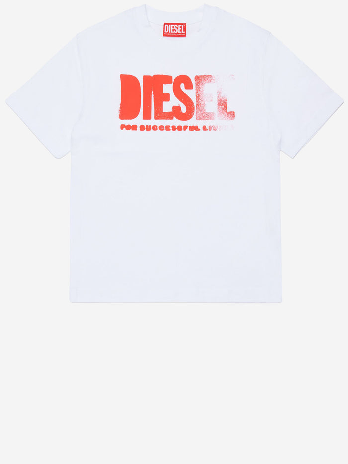 Diesel T-shirts and Polos White 100 Cotton