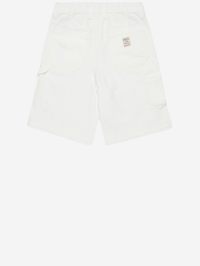 Diesel Shorts White Cotton