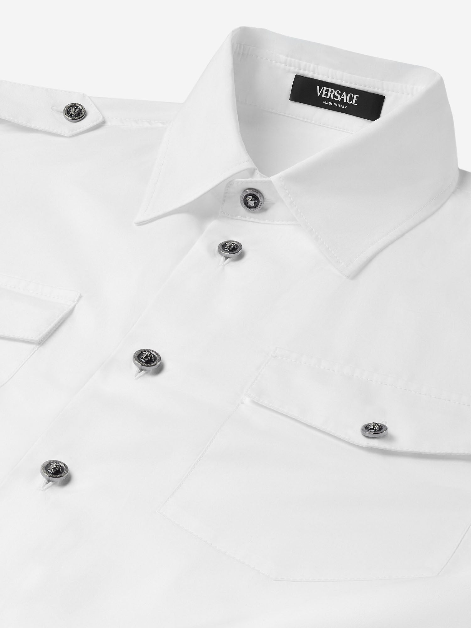 Versace Shirts White Cotton