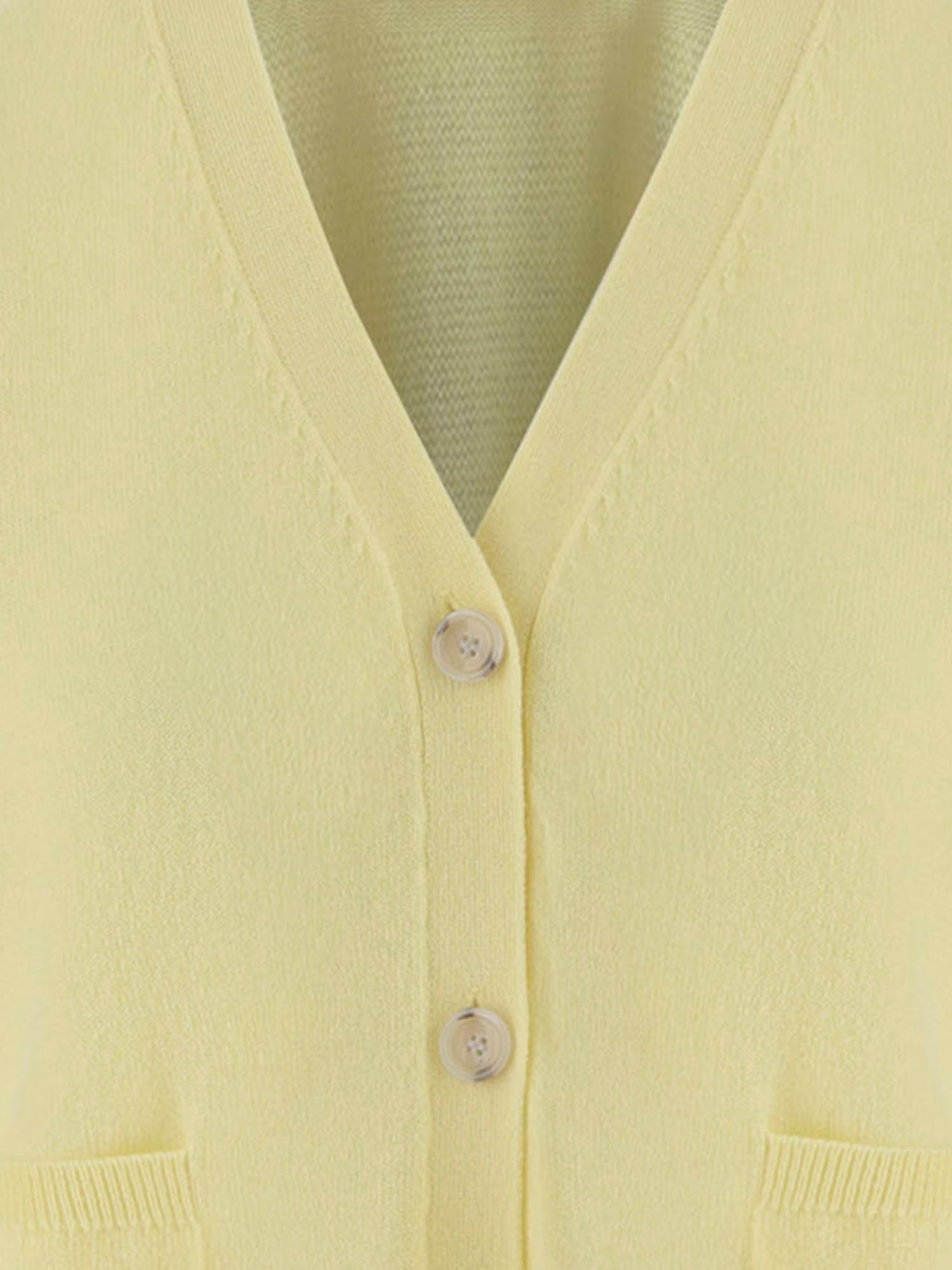 Allude Sweaters Yellow 4 Virgin Wool