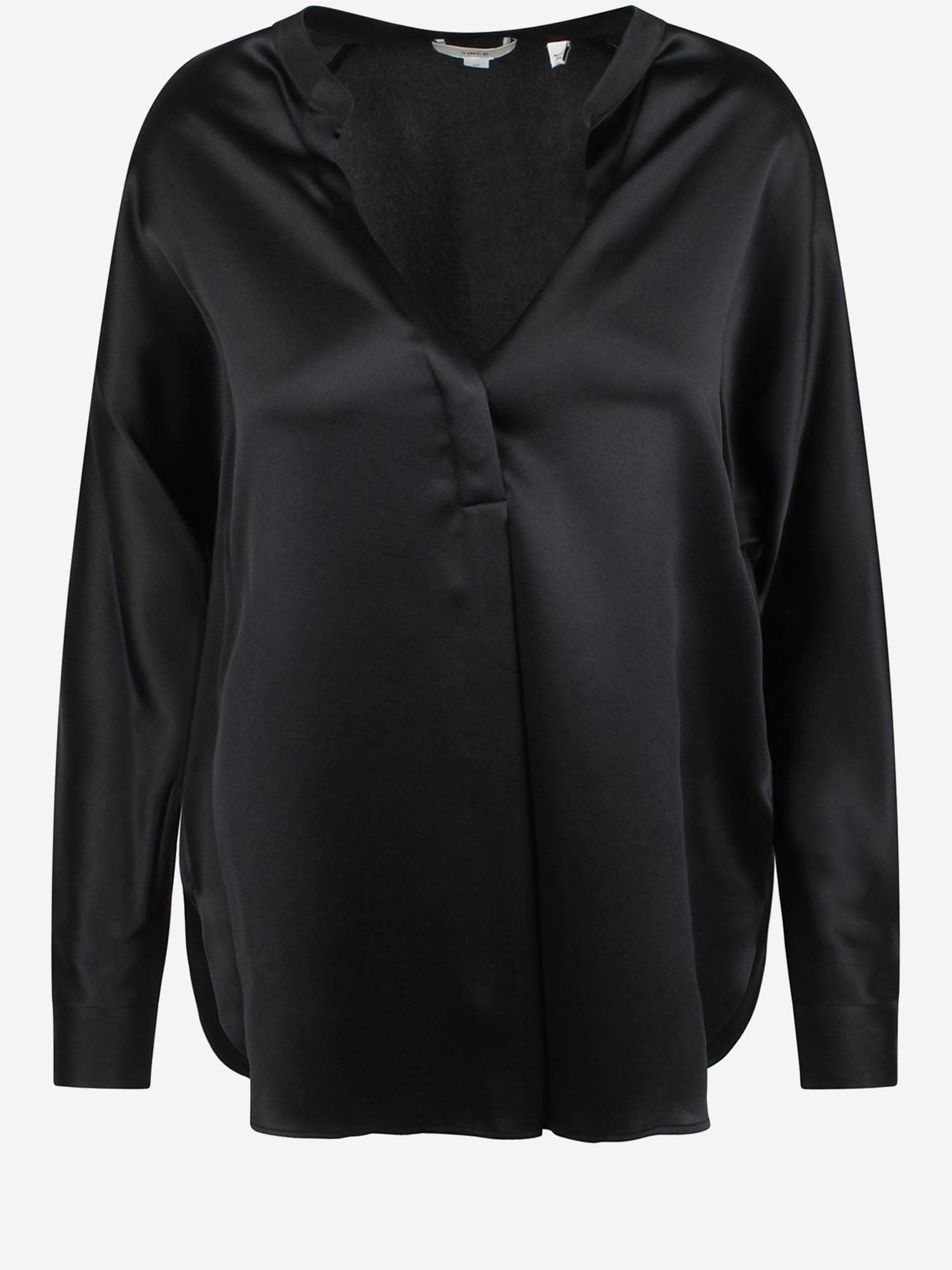 VINCE Shirts Black Si Gen Silk