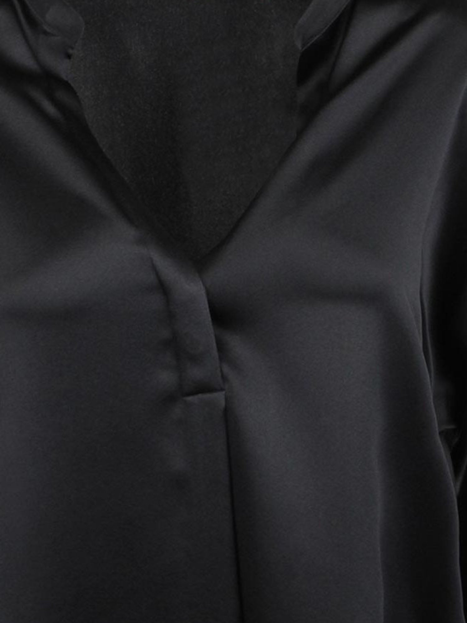 VINCE Shirts Black Si Gen Silk