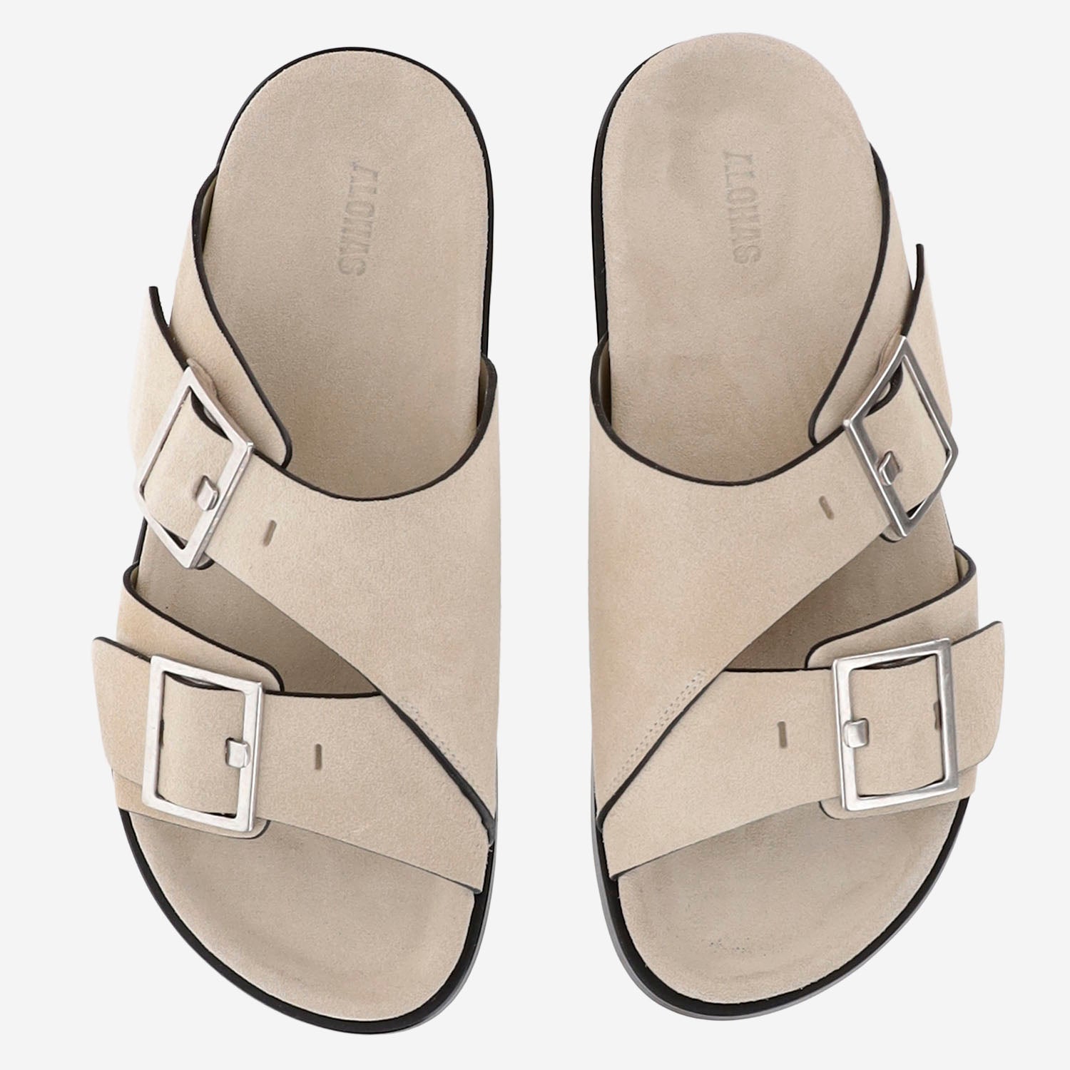 ALOHAS Sandals Beige Pelle