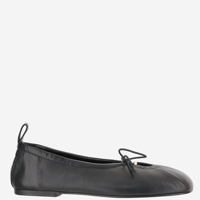 ALOHAS Flat shoes Black Pelle