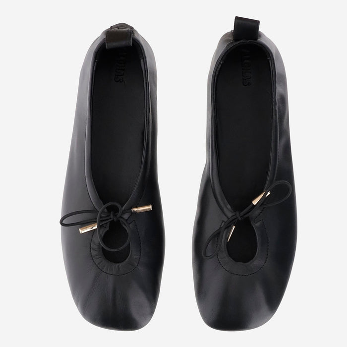 ALOHAS Flat shoes Black Pelle