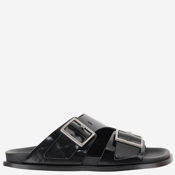 ALOHAS Sandals Black Pelle
