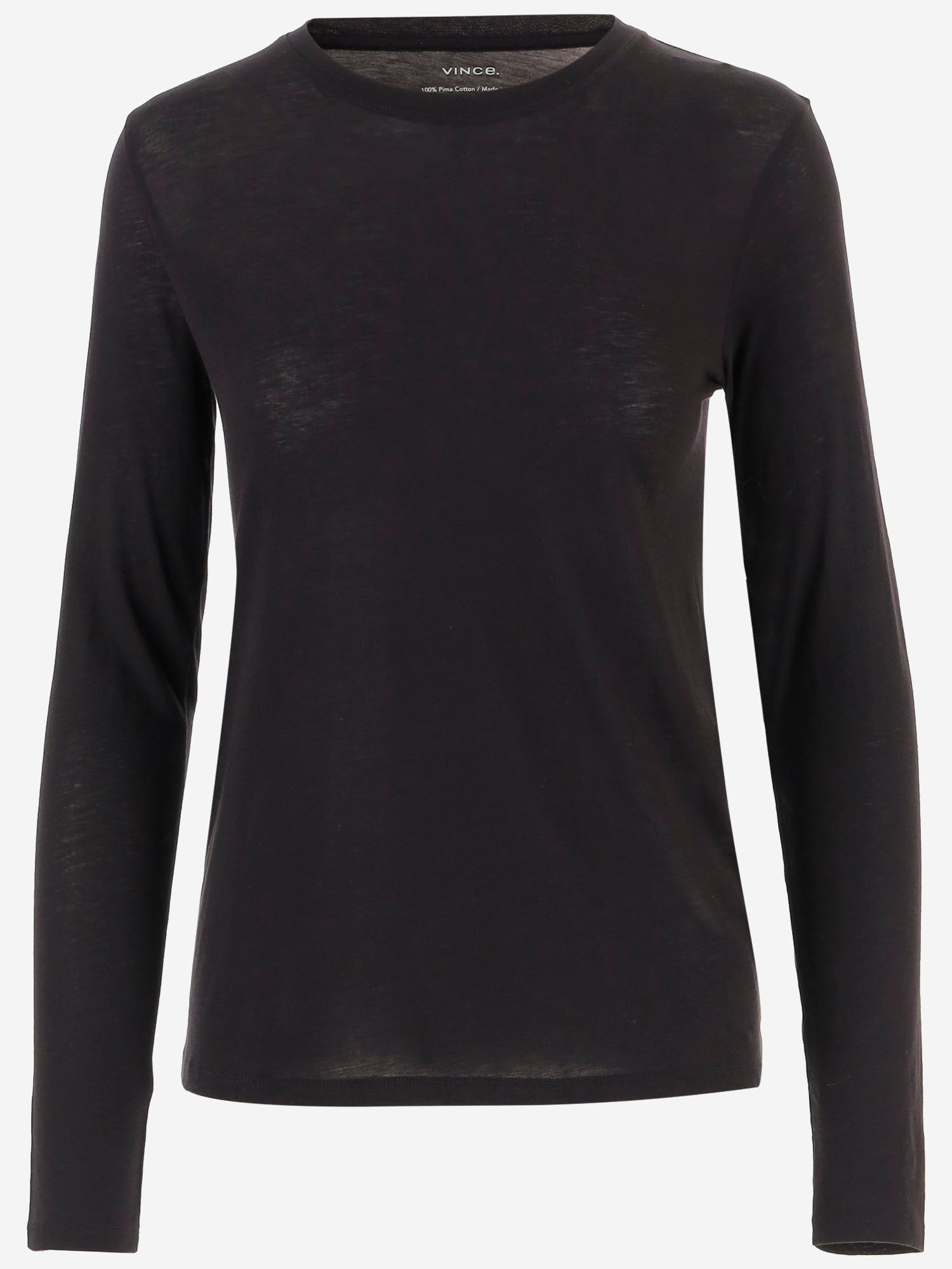 VINCE Sweaters Black Mc Gen Pima Cotton