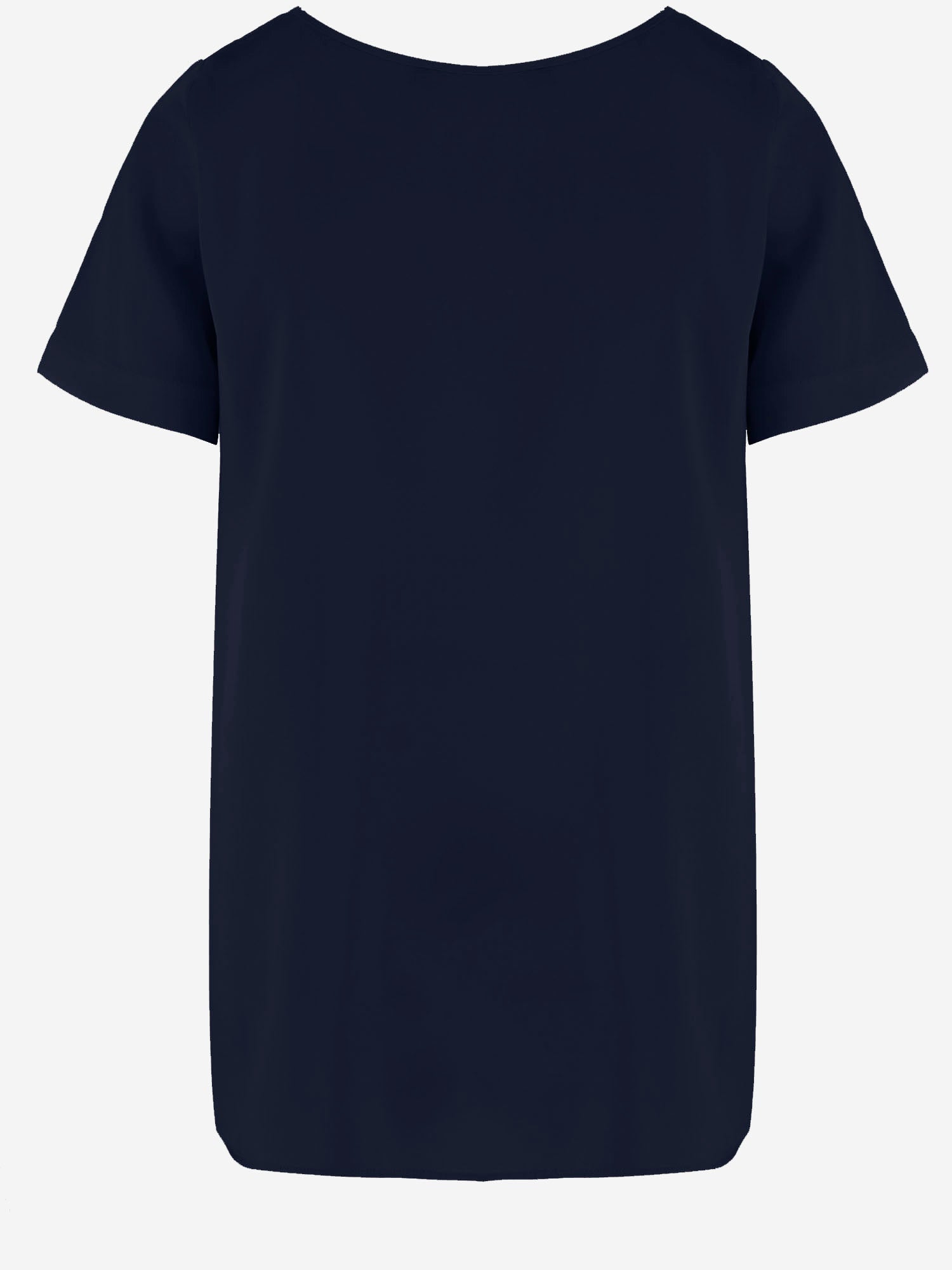 Allude T-shirts and Polos Blue 72 Silk