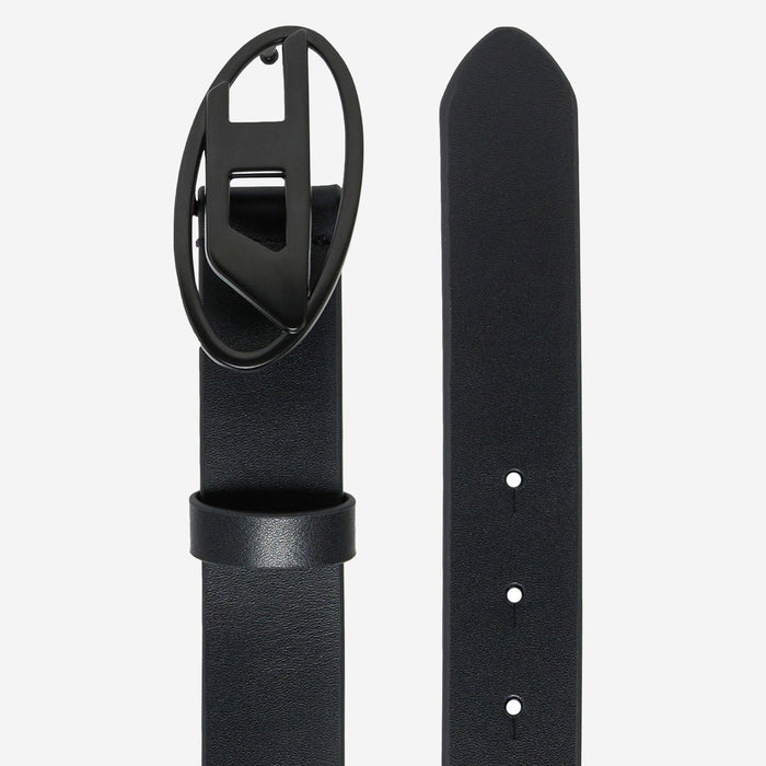 Diesel Belts Black Pelle Bovina