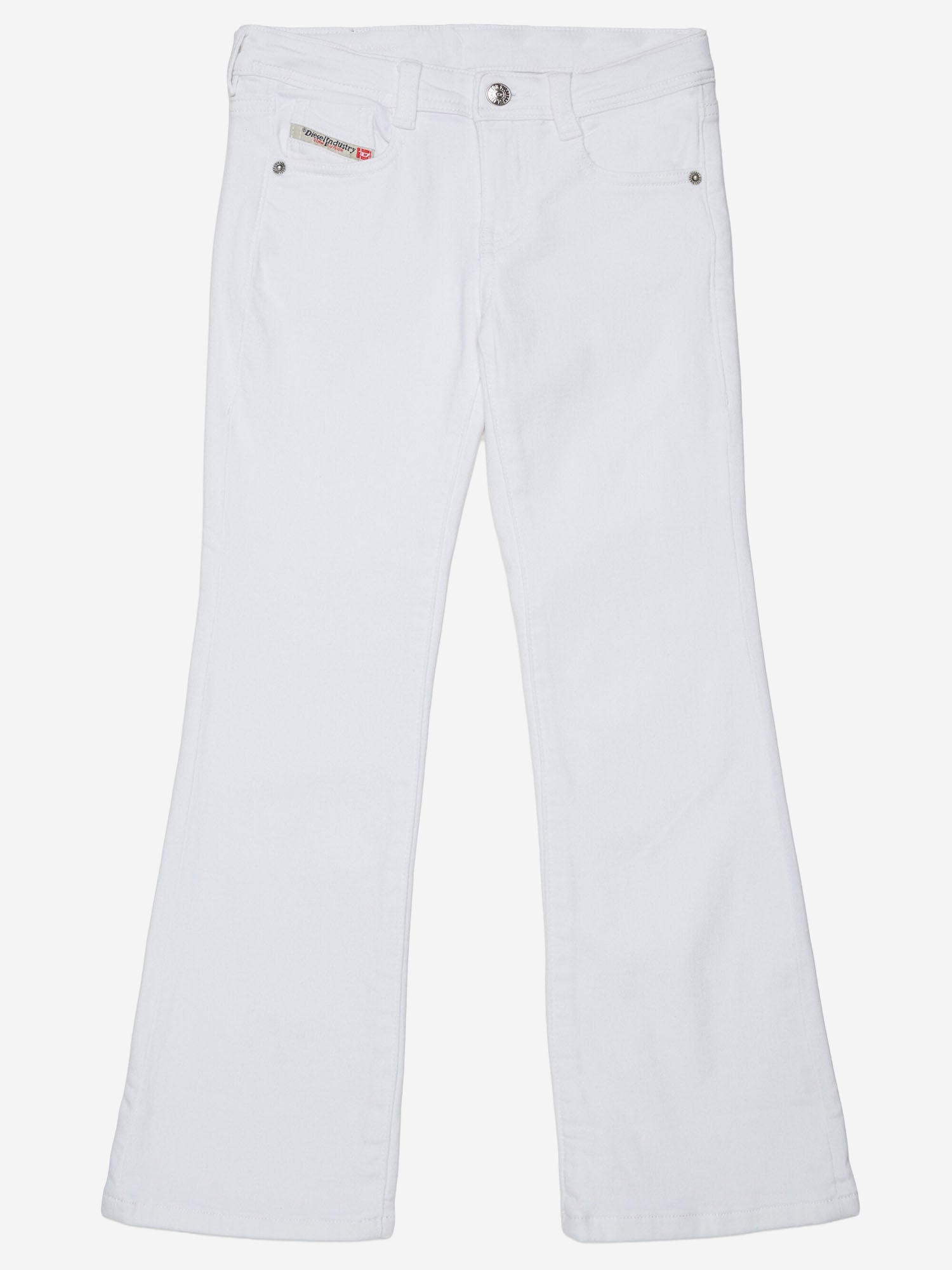 Diesel Jeans White Cotone Elastan