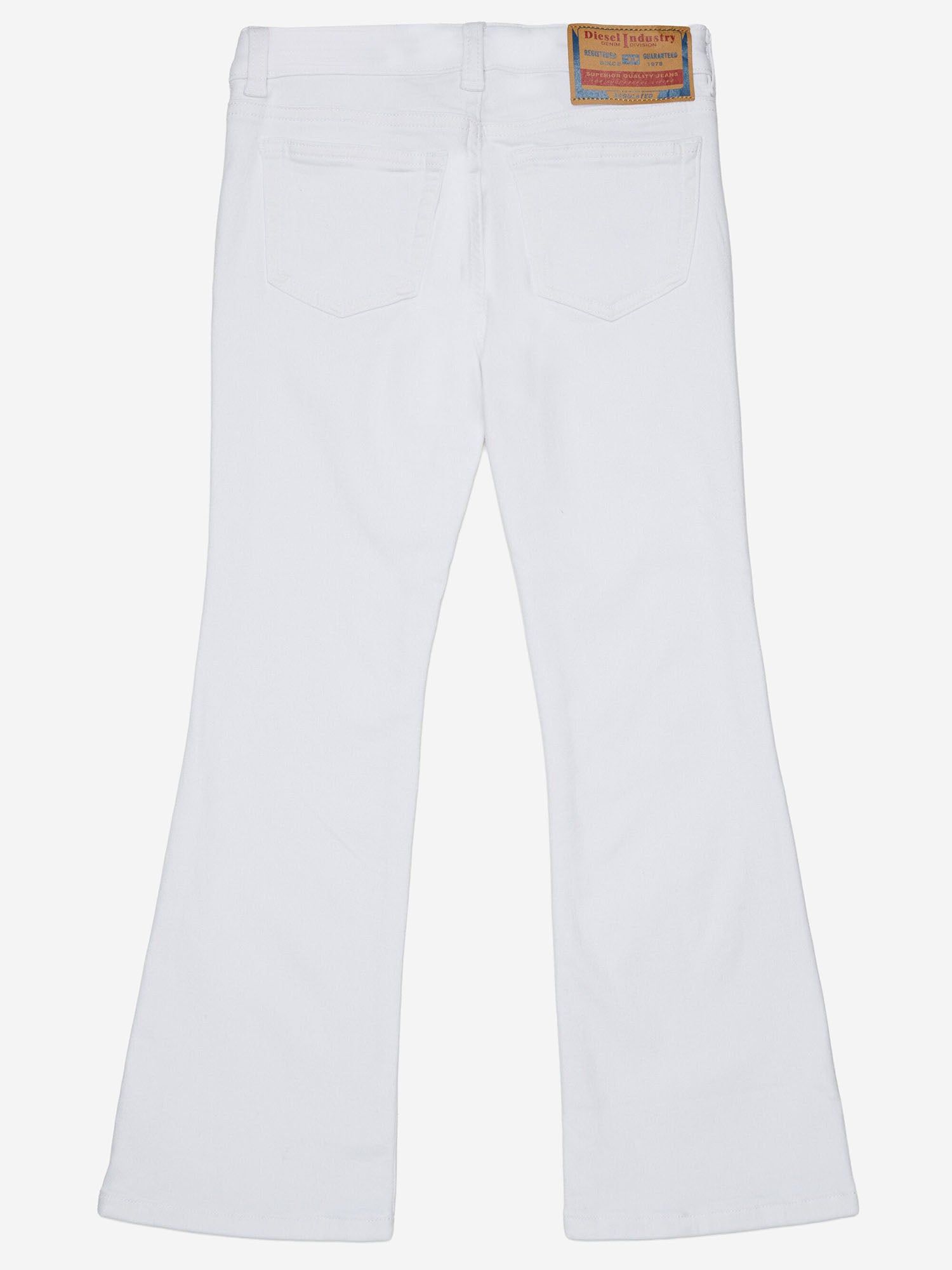 Diesel Jeans White Cotone Elastan
