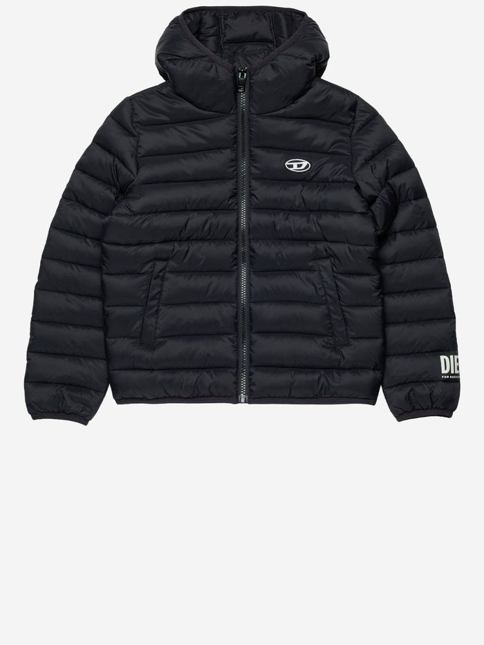 Diesel Coats Black Poliammide