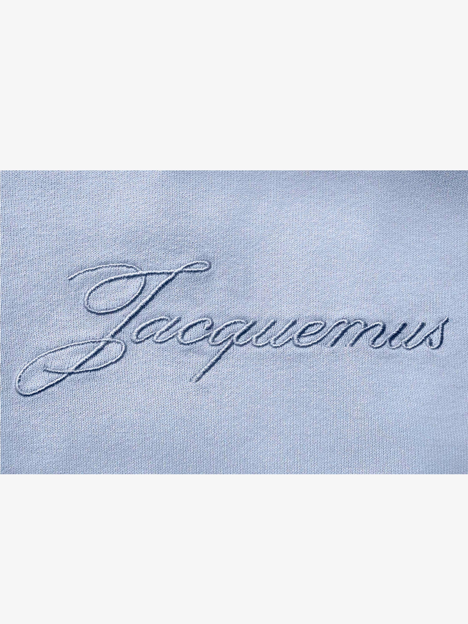 JACQUEMUS T-shirts and Polos Light Blue 100 Cotton