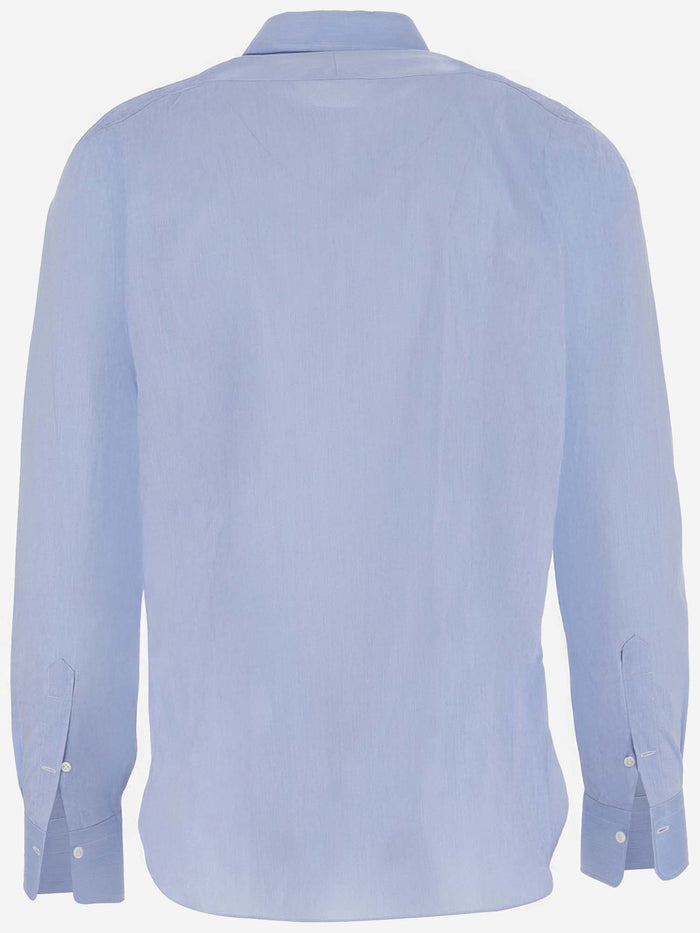 Gherardi Shirts Clear Blue Cotone