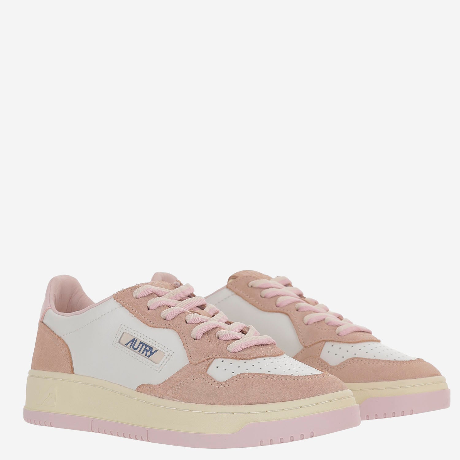 AUTRY Sneakers Pink Cow Leather Sole: Rubber