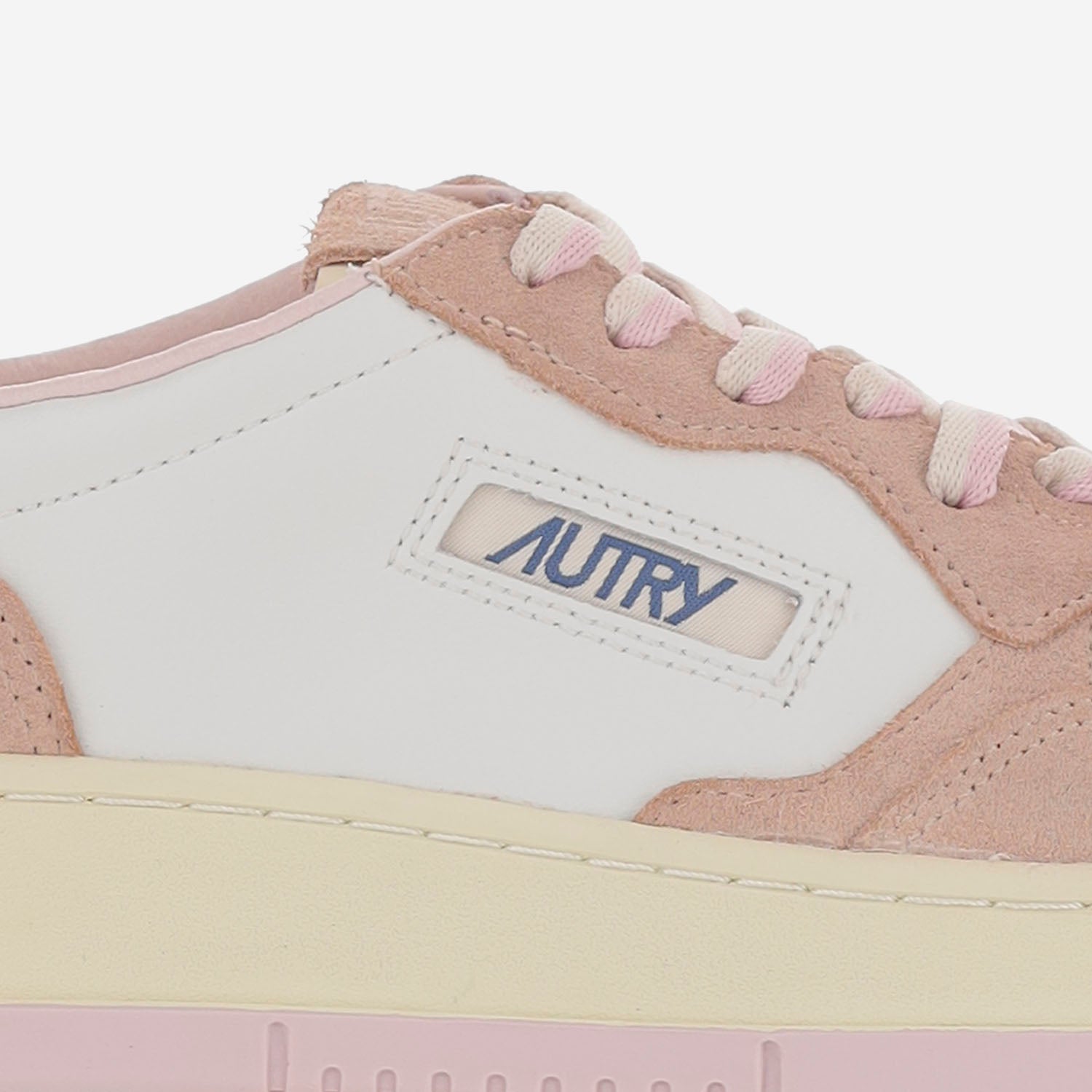 AUTRY Sneakers Pink Cow Leather Sole: Rubber