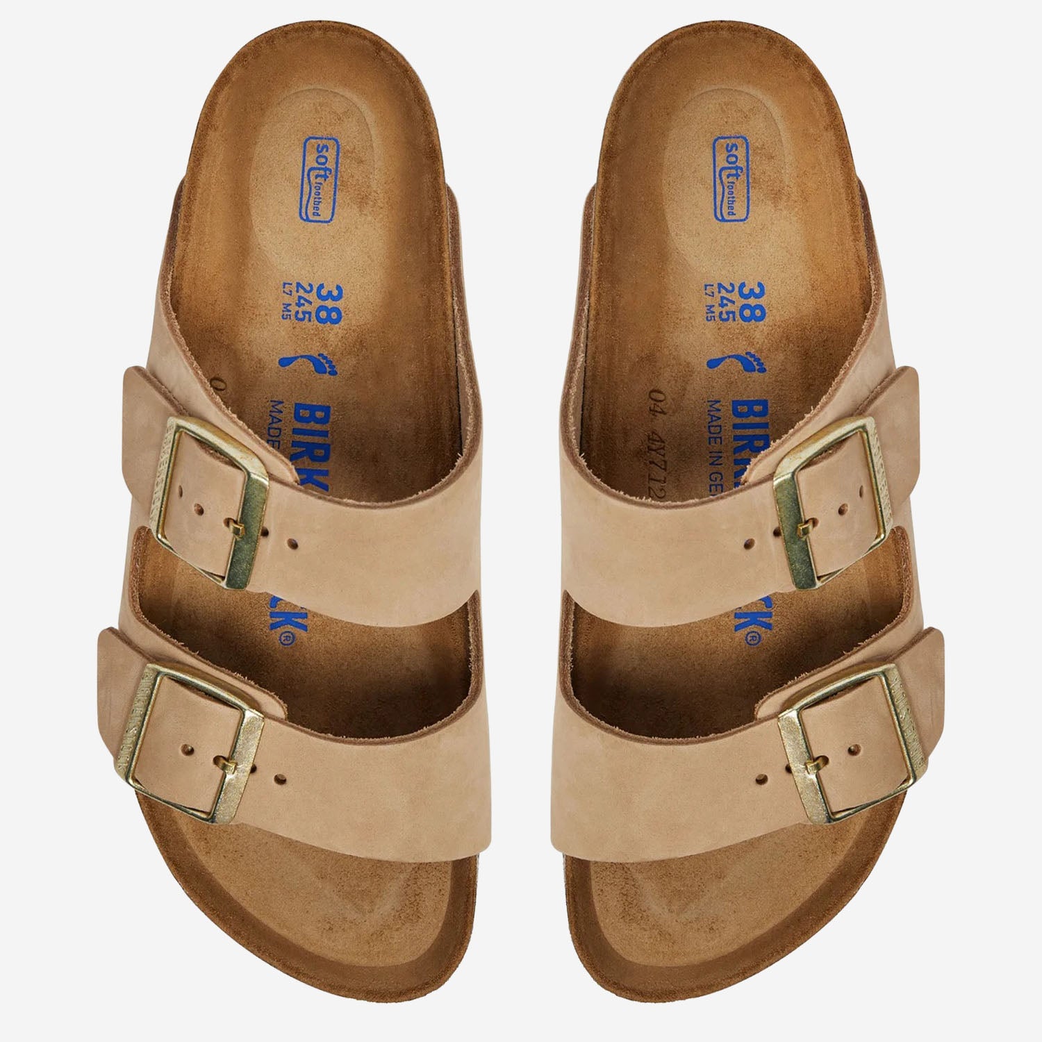 Birkenstock Sandals Beige Pelle