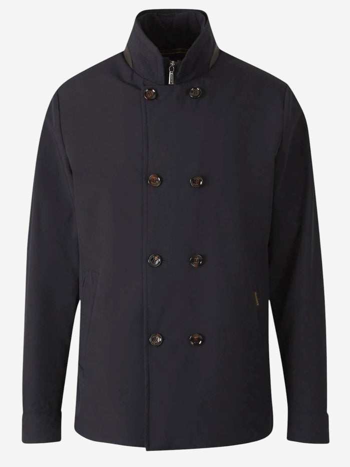 Moorer Coats Blue Poliammide