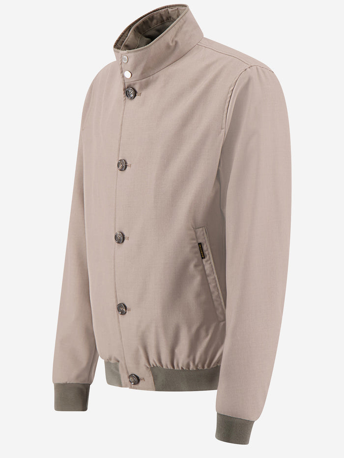Moorer Coats Beige Poliestere