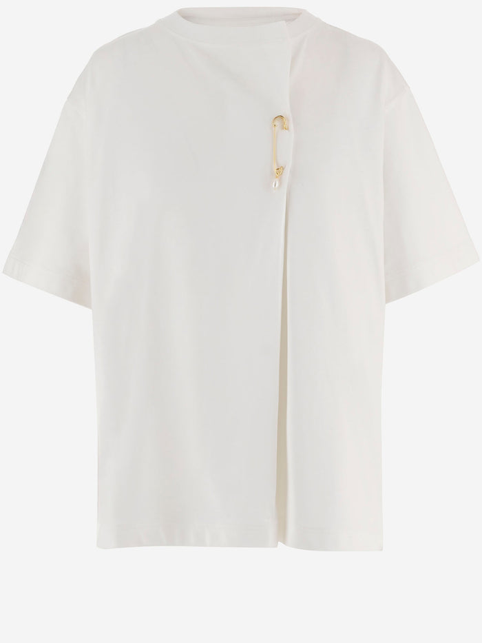 Carven T-shirts and Polos White Cotone