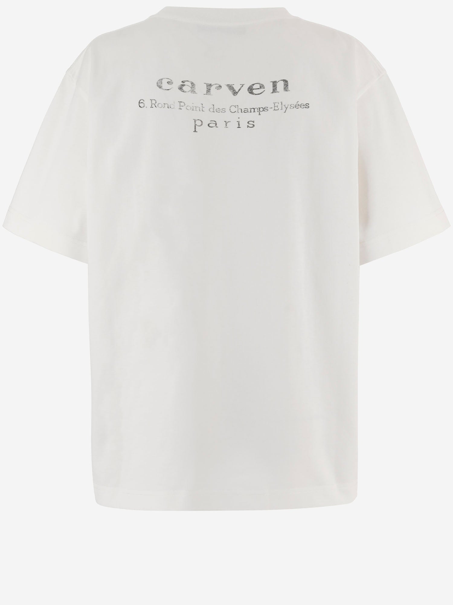 Carven T-shirts and Polos White Cotone