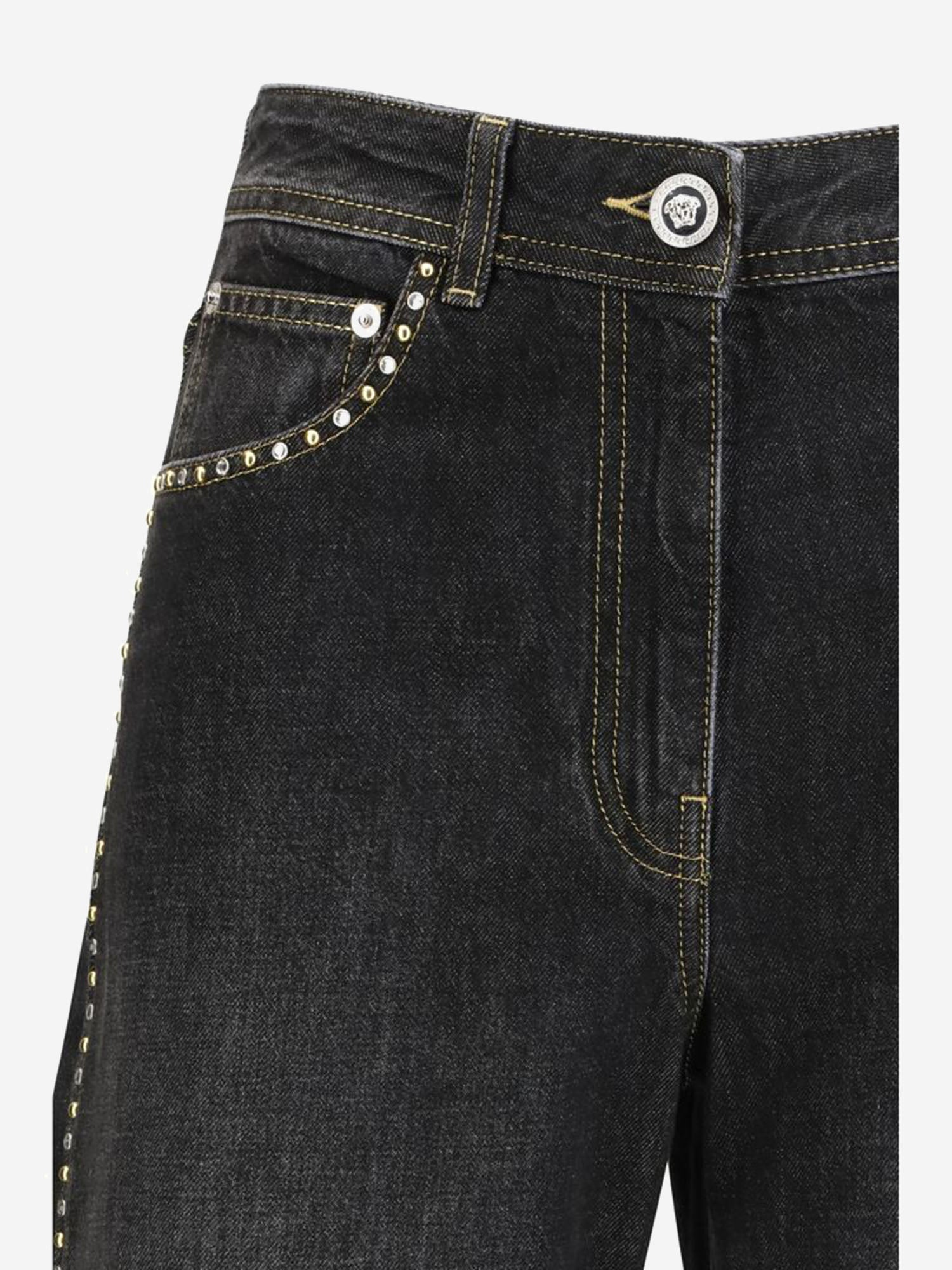 Versace Jeans Black Cotton