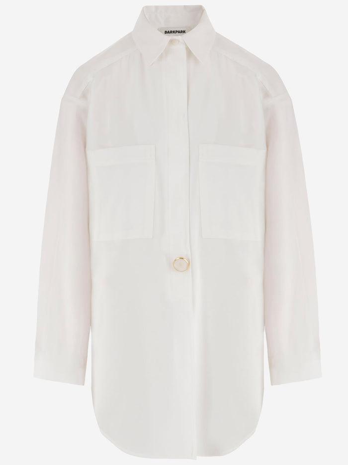 DARKPARK Shirts White 90 Viscosa 10 Poliestere