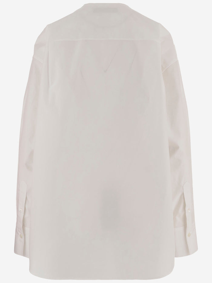 Carven Shirts White Cotone