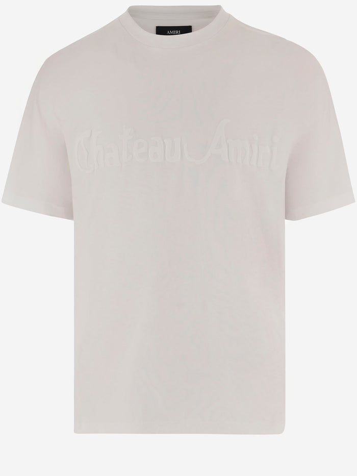 Amiri T-shirts and Polos Ivory Cotton