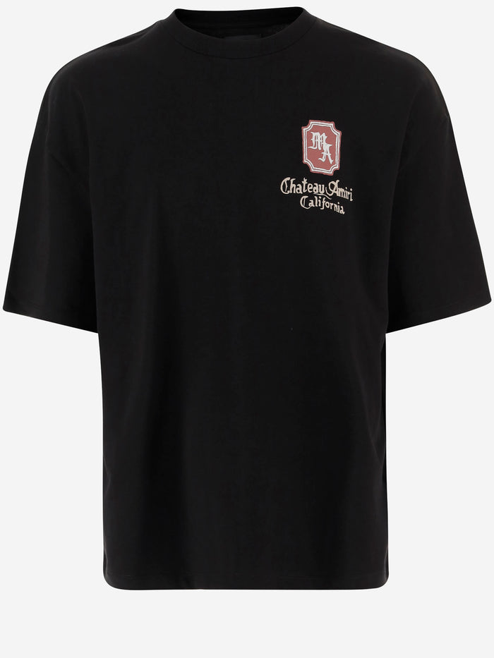 Amiri T-shirts and Polos Black Cotton