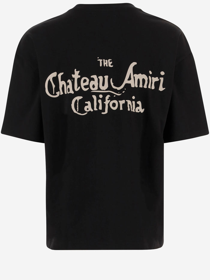 Amiri T-shirts and Polos Black Cotton