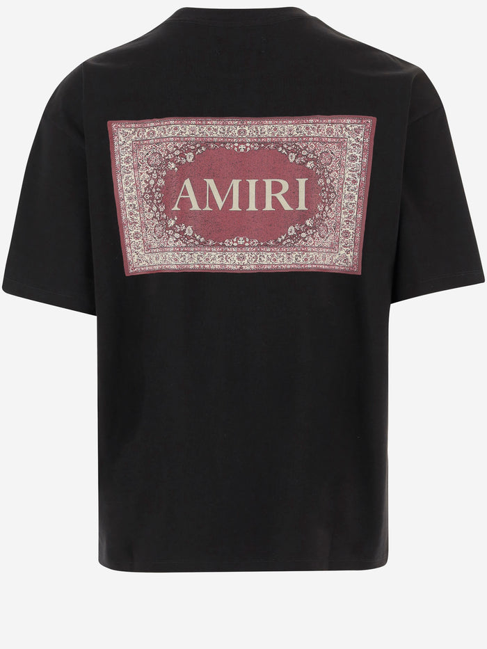 Amiri T-shirts and Polos Black Cotton